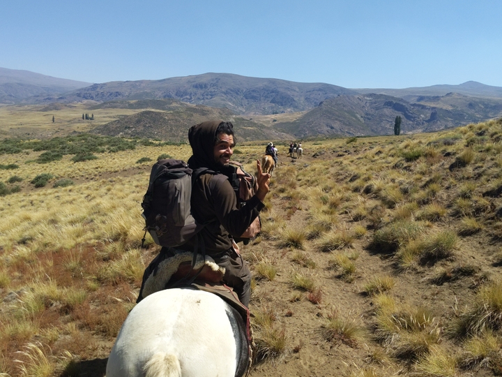 Riding out to the confluencia